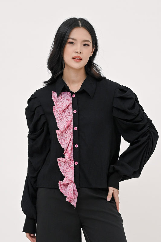 Drama Queen Puff Sleeves Shirt