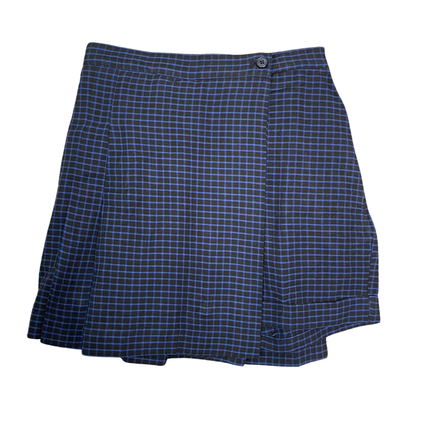 Layered Plaid Skort