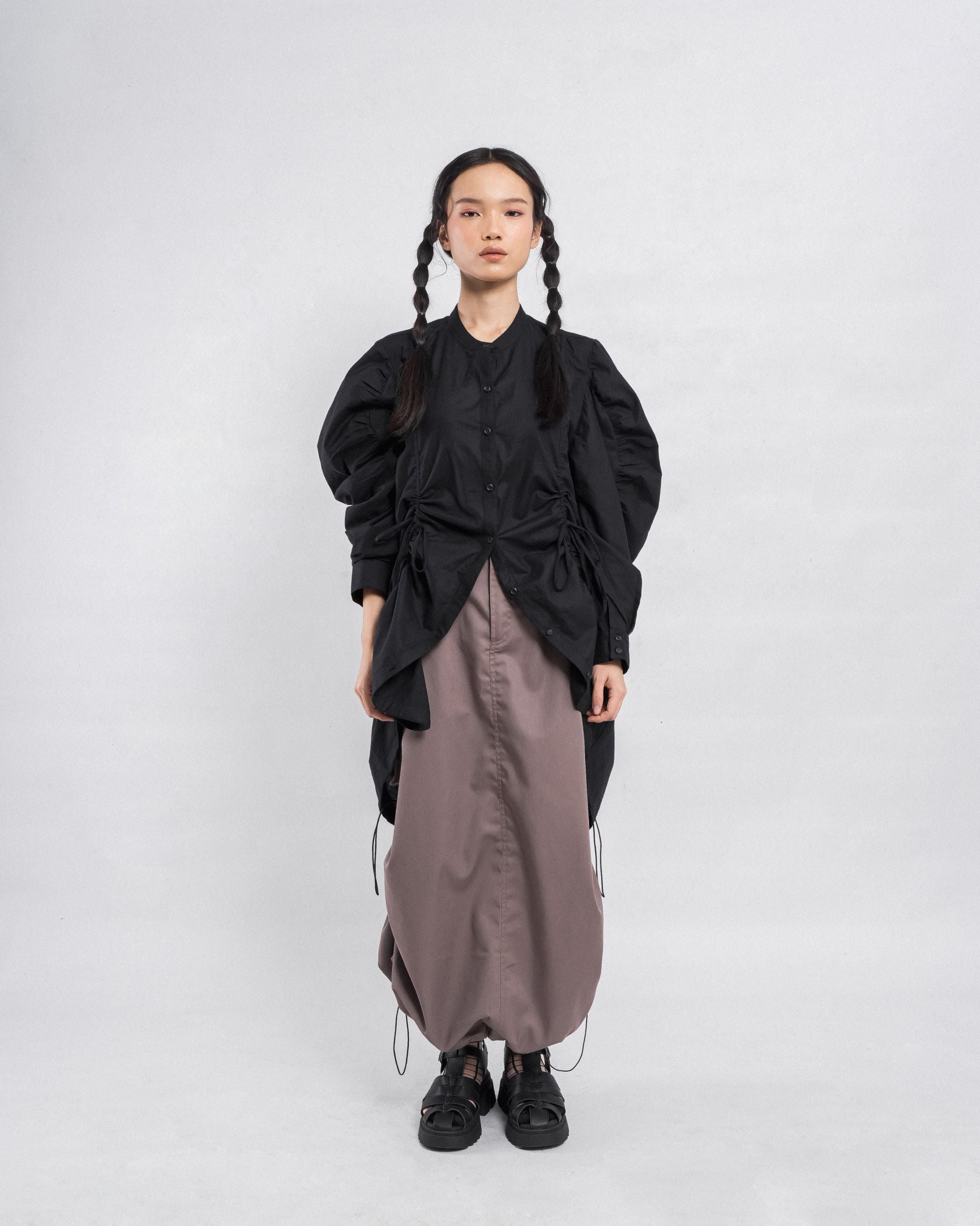 Inferno Drawstring Long Shirt