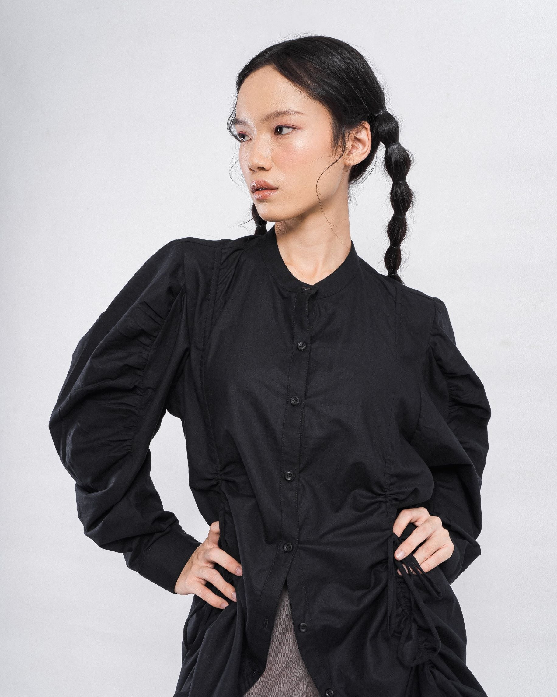 Inferno Drawstring Long Shirt