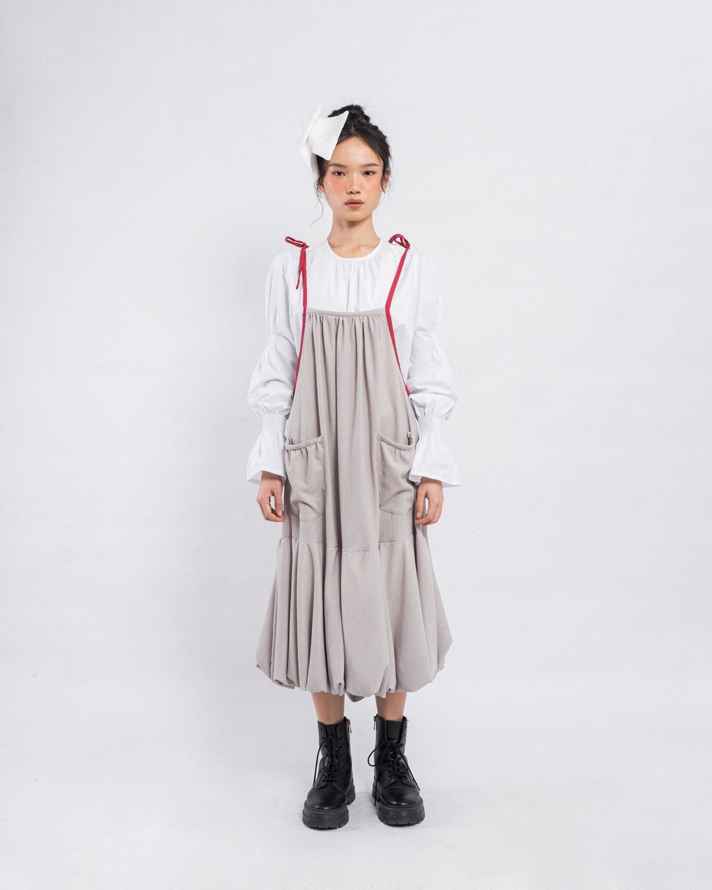 Breezy Boho Dungaree Skirt