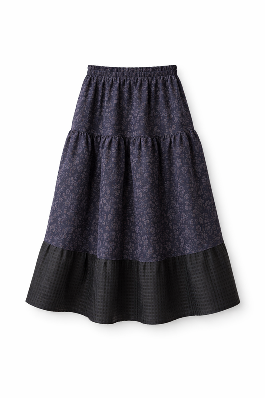 SVRGN Empire Layered Skirt