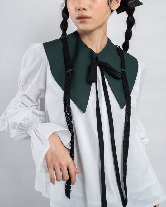 Sleek Puffy Blouse
